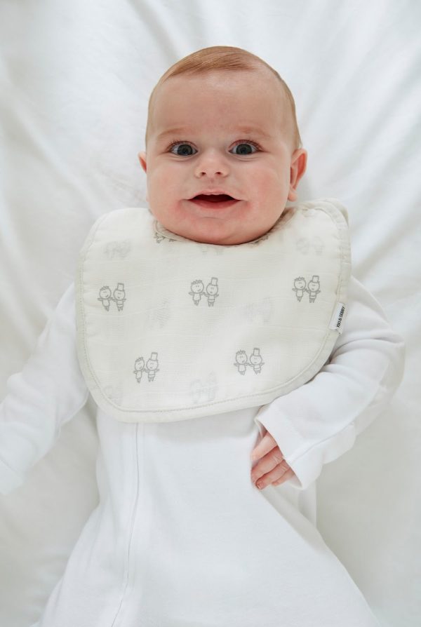 6-Layer Muslin Snap Bibs Supply