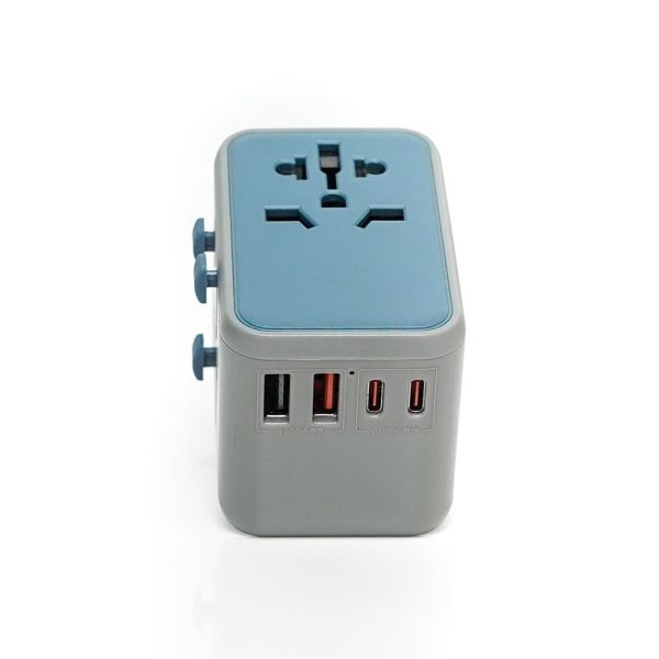 Monocozzi Bon Voyage 65W GaN Travel Adaptor with 2 x USB and 2 x USB-C Connector Online Hot Sale