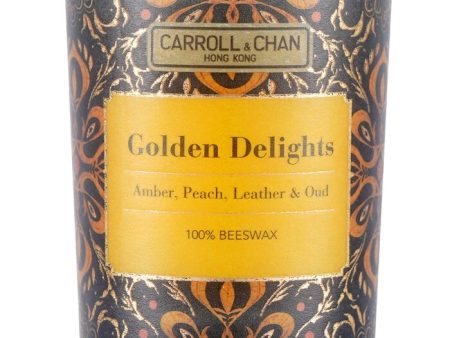 100% Beeswax Votive Candle - Golden Delights - 65g 2.3oz Online Hot Sale