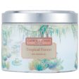 100% Beeswax Tin Candle - Tropical Forest - (8x6) cm Sale