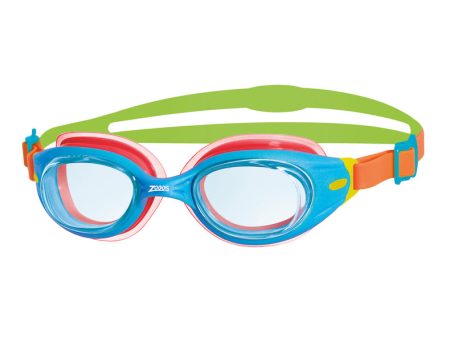 Zoggs Australia Kids Little Sonic Air Blue Red Swim Goggles Cheap