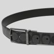 COACH Men s Modern Harness Cut-To-Size Reversible Signature Coated Canvas Belt Black RS-F64825 Supply