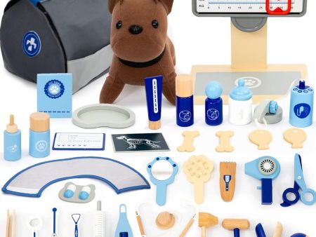 StitchesandTweed Veterinary Play Set Blue Sale