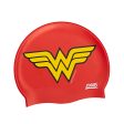 Zoggs Australia Justice League Wonder Woman Silicone Swim Cap (6-14 years) Discount