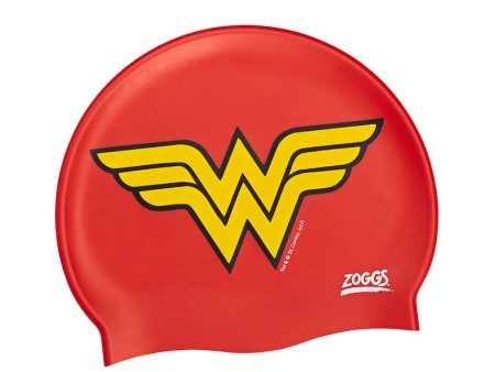 Zoggs Australia Justice League Wonder Woman Silicone Swim Cap (6-14 years) Discount