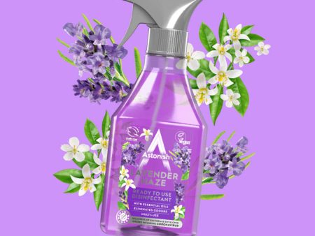 Astonish Ready To Use Disinfectant Lavender Haze 550ml For Cheap