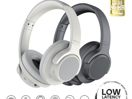 SOUL ULTRA WIRELESS ANC - Hybrid Active Noise Cancellation Over-Ear Headphones For Cheap