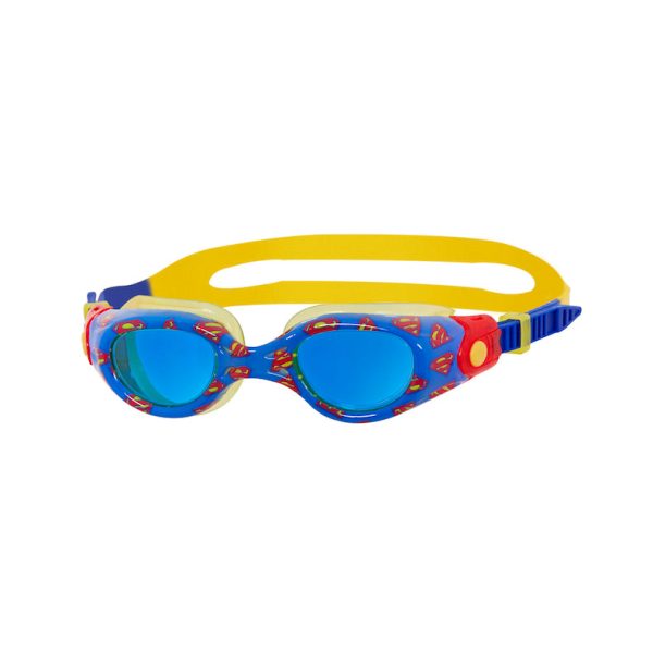 Zoggs Australia Kids Justice League Superman Printed Swim Goggles Hot on Sale