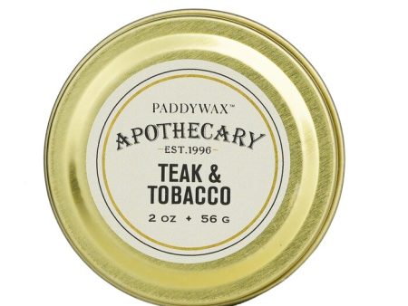 Apothecary Candle - Teak & Tobacco on Sale