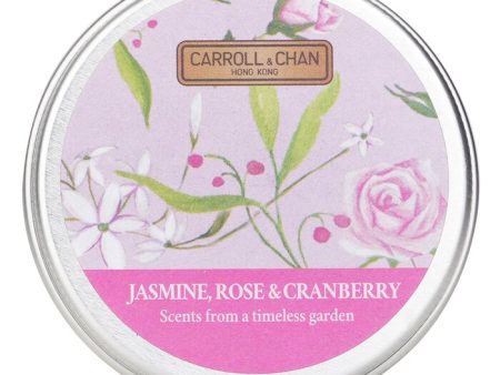 100% Beeswax Mini Tin Candle - # Jasmine, Rose & Cranberry - 1pcs Online Hot Sale