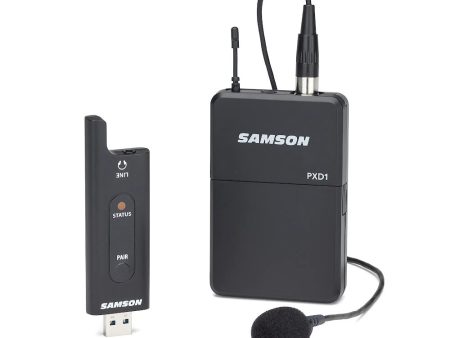 Samson Stage XPD2 Presentation USB Digital Wireless System with LM8 Lavalier Microphone Hot on Sale