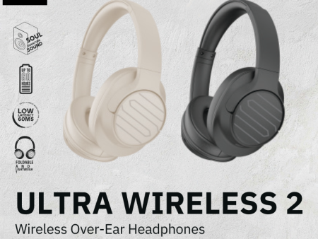 SOUL ULTRA WIRELESS 2 Over-Ear Headphones For Cheap