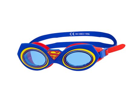 Zoggs Australia Junior Justice League Superman Character Swim Goggles Fashion