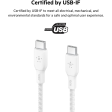 Belkin Braided Usbc To C 2.0 100W Cable 3M White Discount