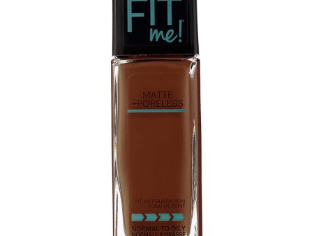 MAYBELLINE - Fit Me Matte + Poreless Liquid Foundation Makeup, Java -  1 fl. oz. (30 ml) Fashion