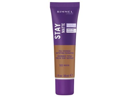 RIMMEL - Stay Matte Liquid Mousse Foundation #503 Mocha - 1 fl. oz. (30 ml) For Cheap