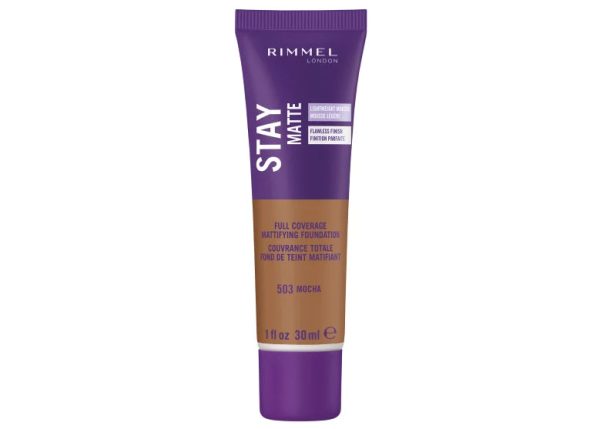 RIMMEL - Stay Matte Liquid Mousse Foundation #503 Mocha - 1 fl. oz. (30 ml) For Cheap