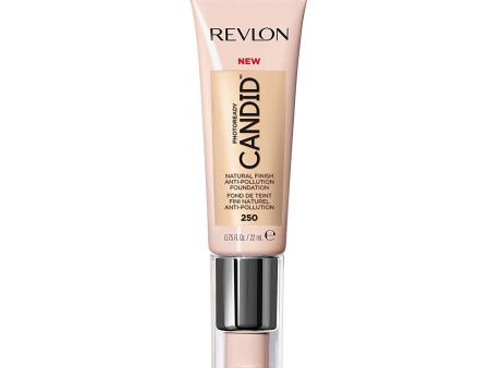 REVLON - PhotoReady Candid Natural Finish Anti-Pollution Foundation, Vanilla - 0.75 fl. oz. (22 ml) Online now