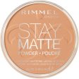 RIMMEL - Stay Matte Pressed Powder #021 Nude - 0.49 oz. (14 g) Supply