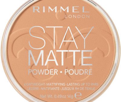 RIMMEL - Stay Matte Pressed Powder #021 Nude - 0.49 oz. (14 g) Supply