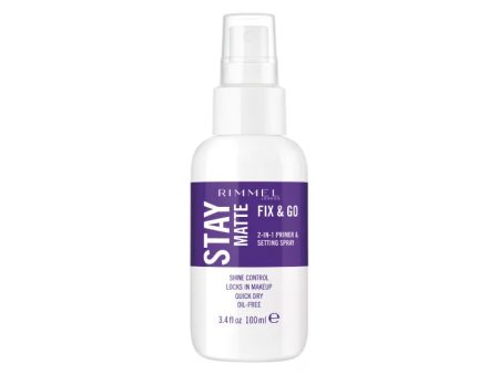 RIMMEL - Stay Matte Fix & Go Setting Spray - 3.4 fl. oz. (100 ml) Cheap