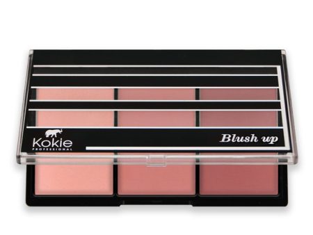 KOKIE COSMETICS - Blush Up Palette Demure - 0.67 oz. (19 g) Online Hot Sale