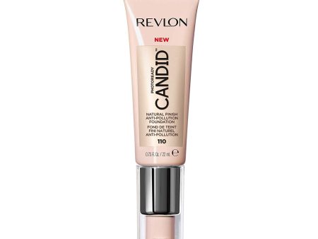 REVLON - PhotoReady Candid Natural Finish Anti-Pollution Foundation, Porcelain - 0.75 fl. oz. (22 ml) Fashion