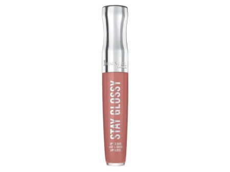 RIMMEL - Stay Glossy Lip Gloss Bare Minimum - 0.18 fl. oz. (5.5 ml) Discount