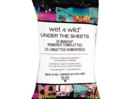 WET N WILD - Under the Sheets Makeup Remover Wipes - 25 Towelettes Online now