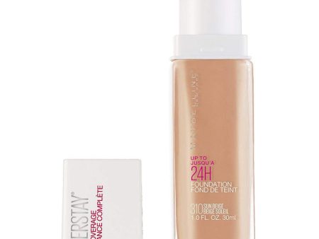 MAYBELLINE - SuperStay Full Coverage Foundation, Sun Beige -  1 fl. oz. (30 ml) Sale